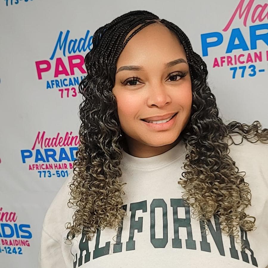 Hair styling work 17