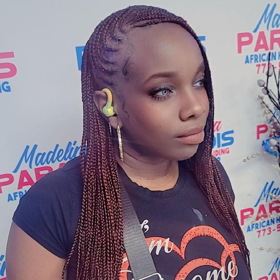 Hair styling work 20